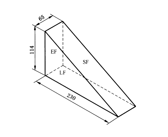 三角砖的形状尺寸与定义